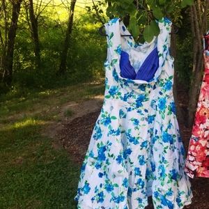 Grace Karin floral vintage style swing dress